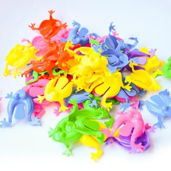 

36pcs/lot Cute Jumping Frog Toy For Children Party Favor Birthday Party Classroom Rewards Carnival Prizes Bag Toys