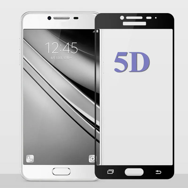 Hatoly 5D закаленное стекло для Samsung Galaxy J7 Prime полное покрытие Защита экрана / G6100 |