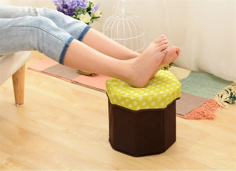 Многофункциональный складной стул для хранения табурет не-moven домашний практичный складной табурет для хранения/сумка для хранения/корзина для мелочей