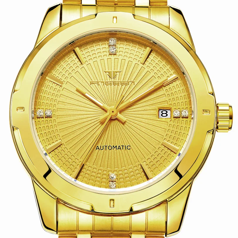

Business Watches Automatic Mechanical Watch FNGEEN Brand High Quality Men Watch