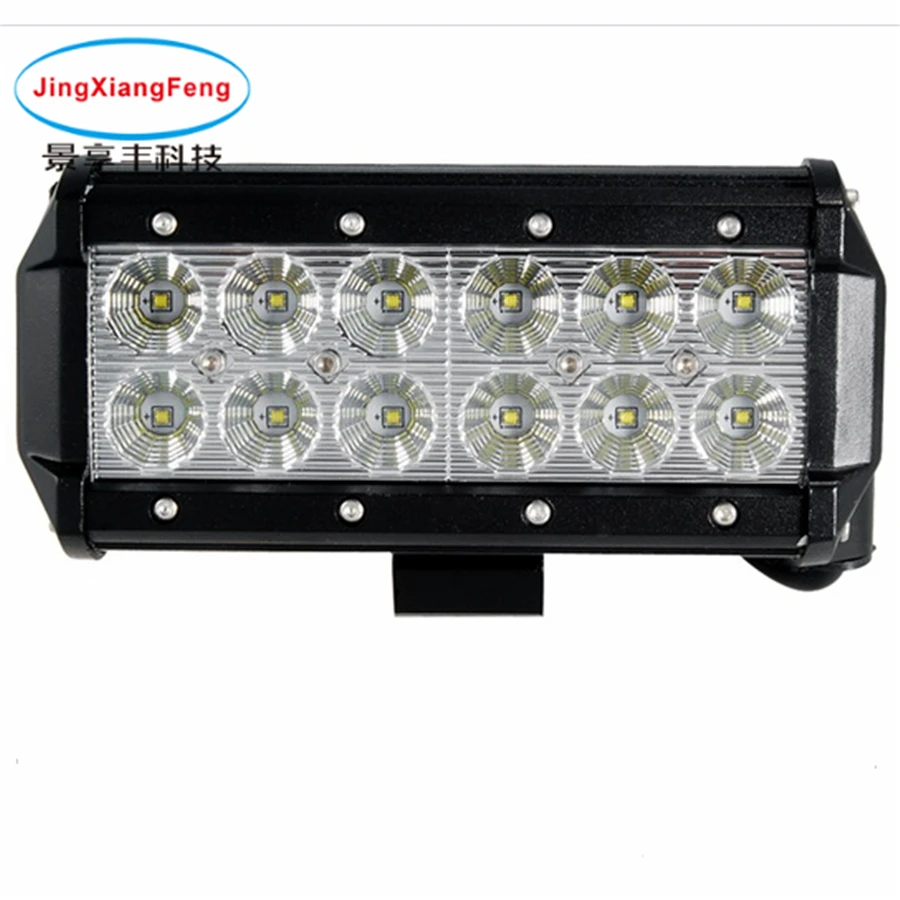 1PCS 7 Inch 36W Super Bright Auto Led Work Light Bar 12V Offroad Light Bar For Truck Off Road 4X4 ATV Car Fog Spot Flood LIghts | 32777336482_th