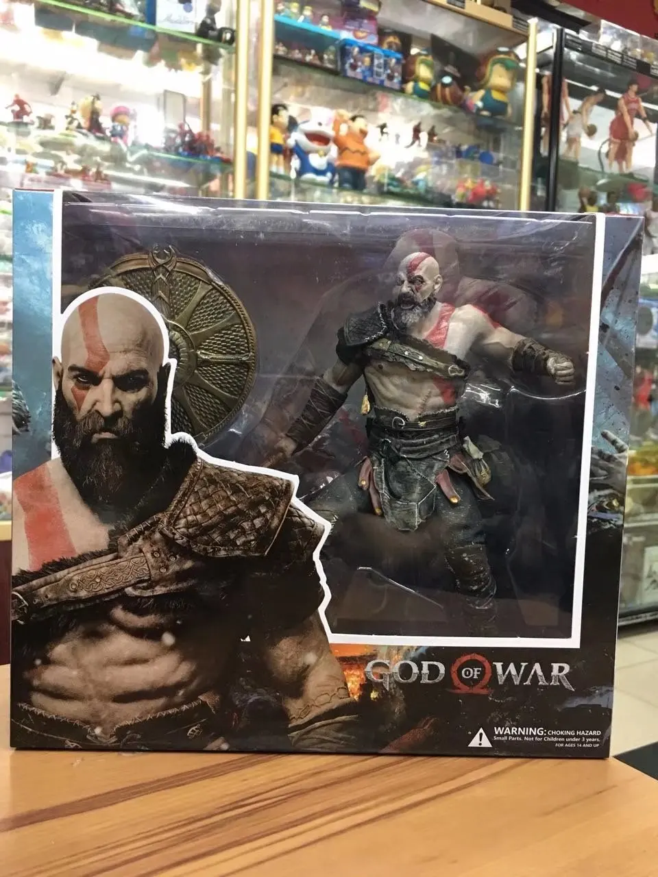 NECA Game God of War 4 Kratos " 20 см ПВХ фигурка Коллекционная модель игрушки для подарка