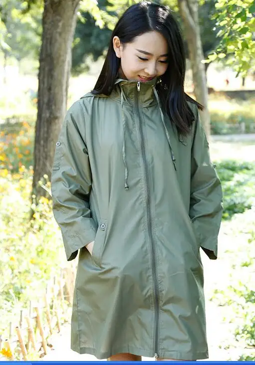 Japanese adult female adults windbreaker raincoats cute Korean fashion