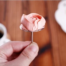 1 шт. игла для цветка торта из нержавеющей стали глазурь для кексов инструмент для украшения торта кремом