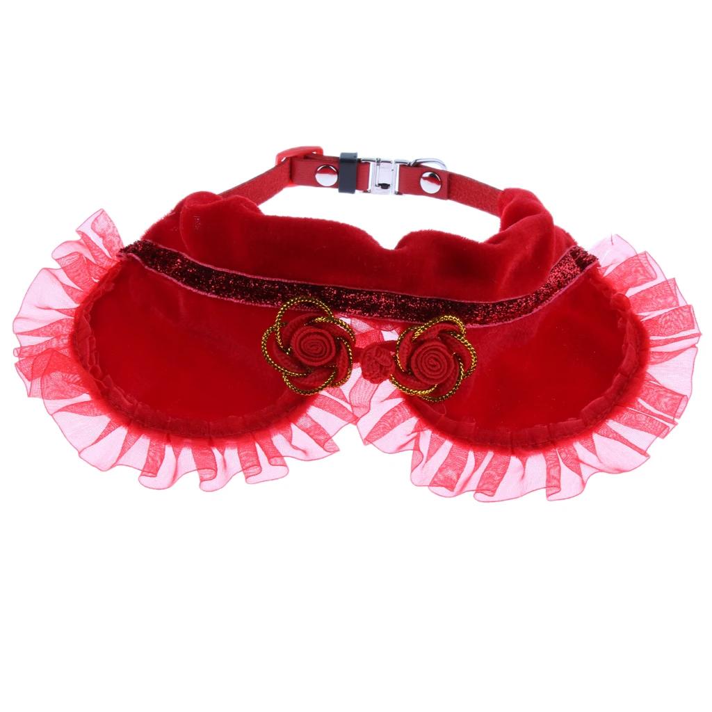 Amagogo Chinese Happy New Year Red Pet Dog Puppy Cat Dress Neck Tie Collar
