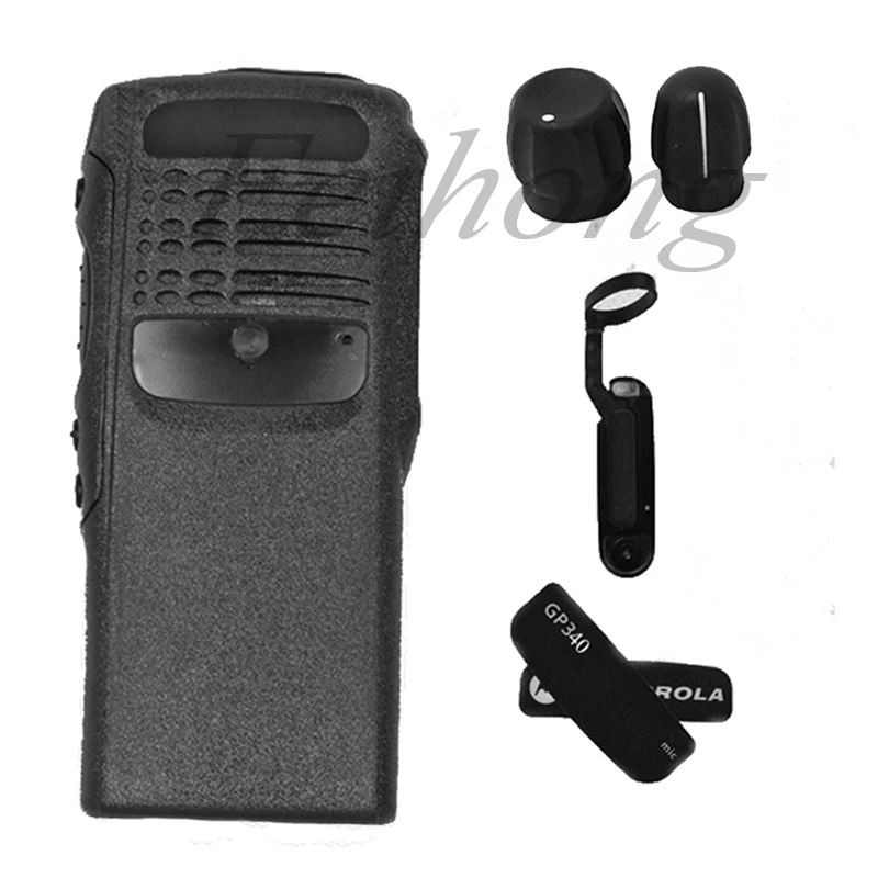 Черный Замена деталей корпуса для гарнитура Motorola GP340