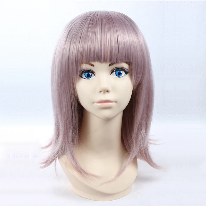 Danganronpa 2 Nanami косплей парик chiaki 40 см короткие вьющиеся термостойкие синтетические
