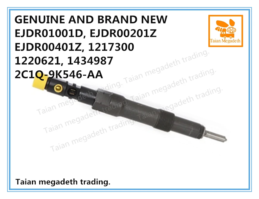 Подлинный и совершенно новый топливный инжектор EJDR01001D EJDR00401Z EJDR00201Z 1217300 1220621 1434987
