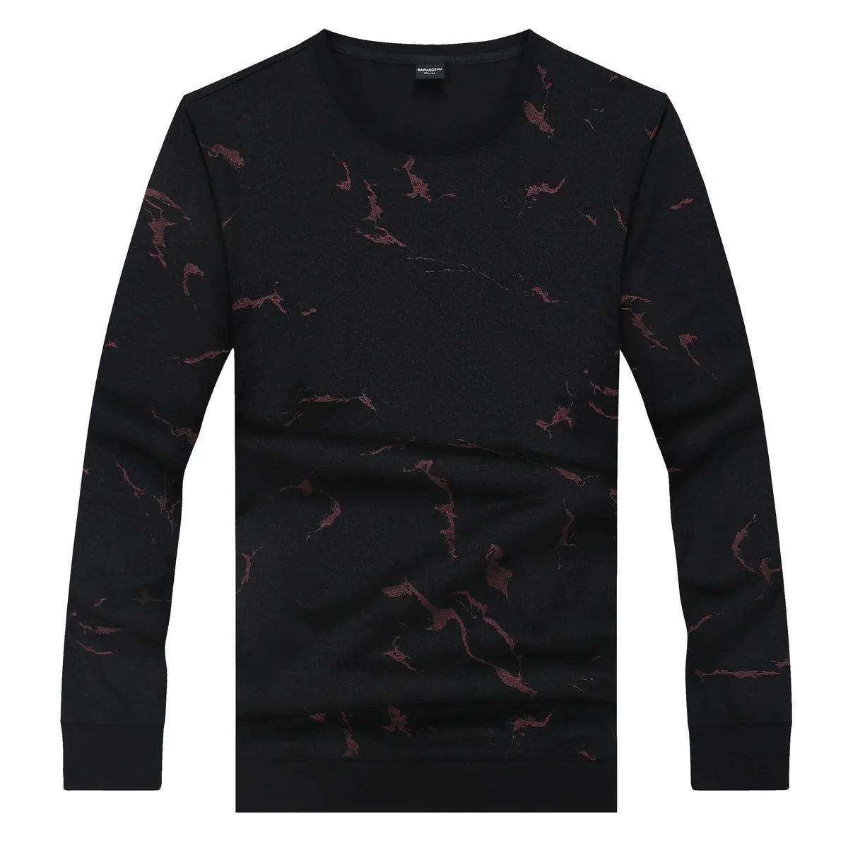 8XL 9XL 10XL The high end font b men s b font cotton Crewneck add fertilizer