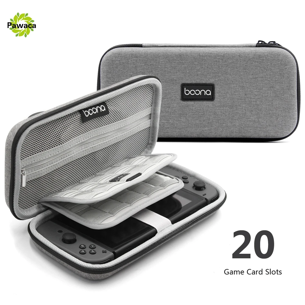 

Portable EVA Protective Hard Case For Nintend Switch Shell Travel Oxford Carrying Storage Bag Pouch Handbag with 20 Card slots