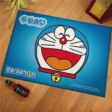 IVYYE 1 шт. Happy Doraemon аниме ковер украшения дома мягкие ковры мультфильм коврики на пол для спальни Ванна плюшевые ковры коврик