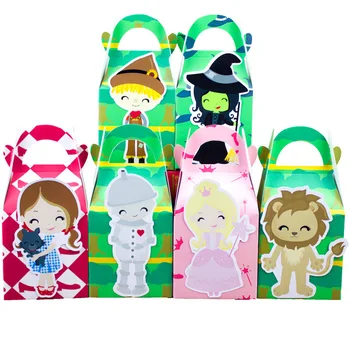 

Off to See The Wizard Favor Box Candy Box Gift Box Cupcake Box Kids Birthday Party Supplies Decoration Event Party Supplies