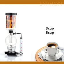 3 tassen 5 tassen feinen glas siphon topf/hohe qualität vakuum kaffeemaschine kaffeefilter kaffeekanne kaffeefilter werkzeug geschenk