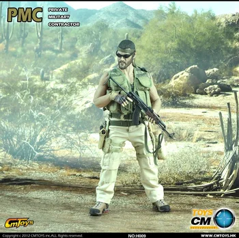 

CMTOYS 1/6 PMC H008 H009 Soldier Series of Beard Action Figure Model