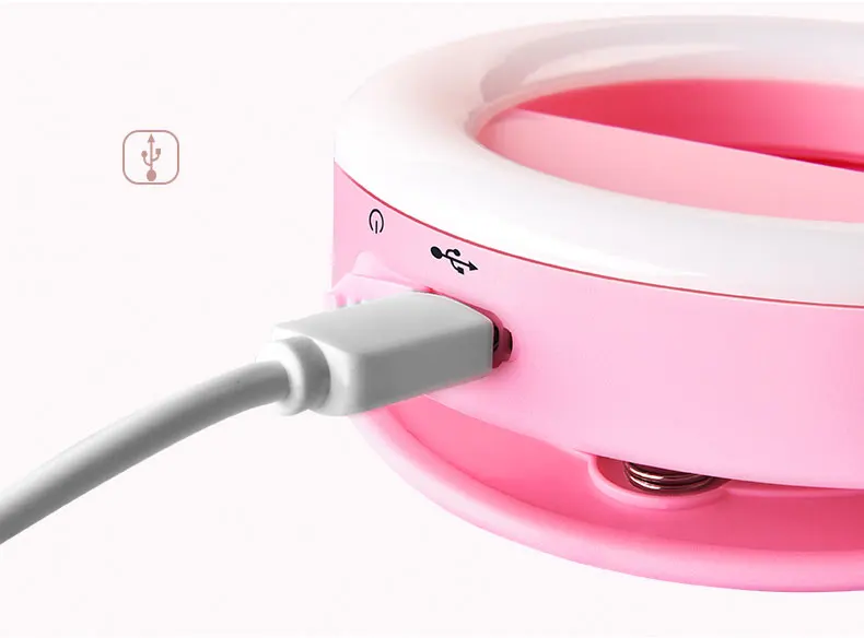 USB Selfie Ring Light- Led flash light-Portable for iPhone phone Samsung (8)