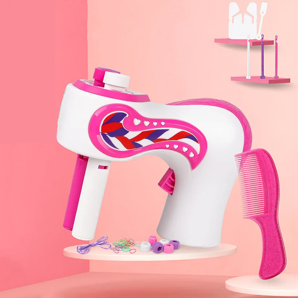 

Children Diy Hair Braid Kit Electric Three Twist Hair Braided Artifact Three Twist Hair Braided Artifact Easy Hairstyle