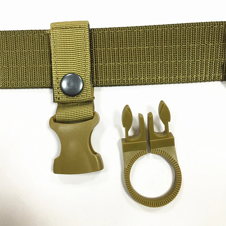 

Hiking Nylon Webbing Buckle Hook Water Bottle Holder Clip Quickdraw Carabiner backpack Hanger Hook