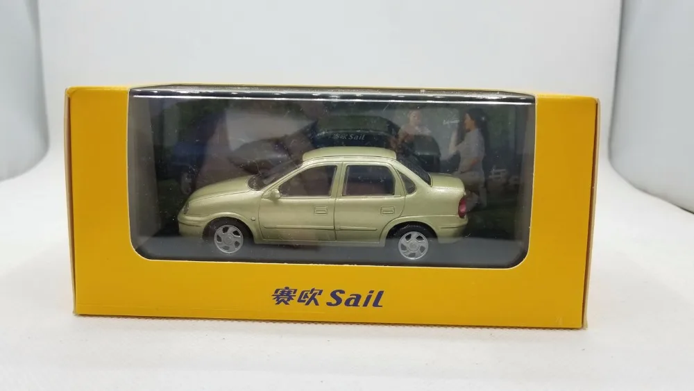 1:43 литая под давлением модель для GM Buick Sail 2004 старый седан классический автомобиль редкий сплав игрушка миниатюрная коллекция подарки