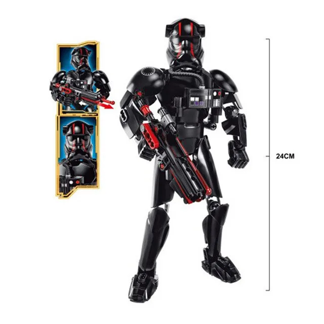 Star Wars Buildable Figure Building Blocks DIY Bricks Toy DARTH MAUL HanSolo RANGE TROOPER Compatible With Legoe For Kids Gifts