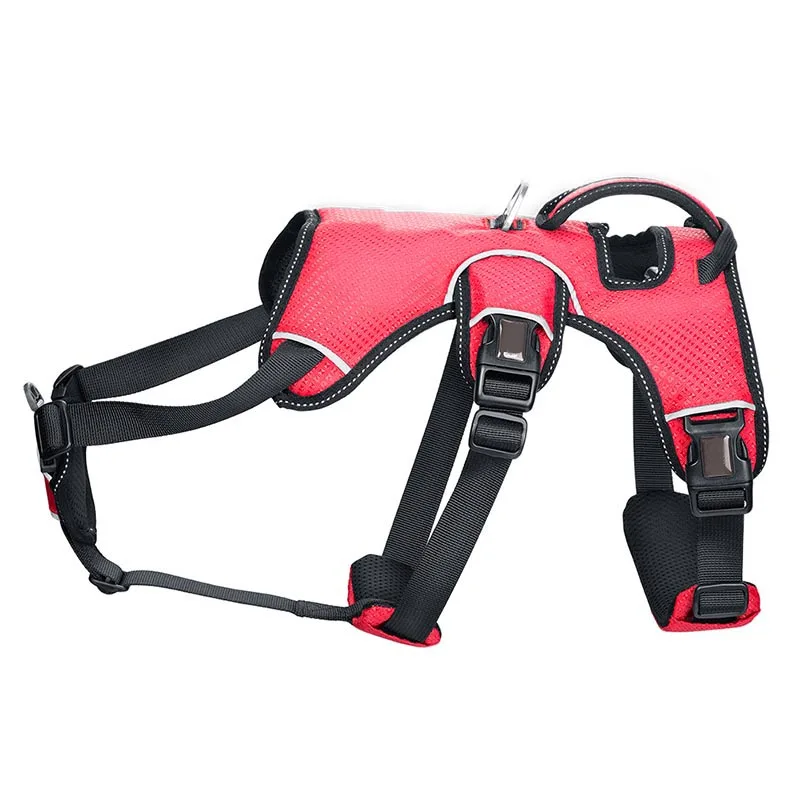 

Medium Big Dog Harness For Dogs Collars And Harnesses Car Reflective Secure Multi-Use Pet Harness Dog Harness Large Vest