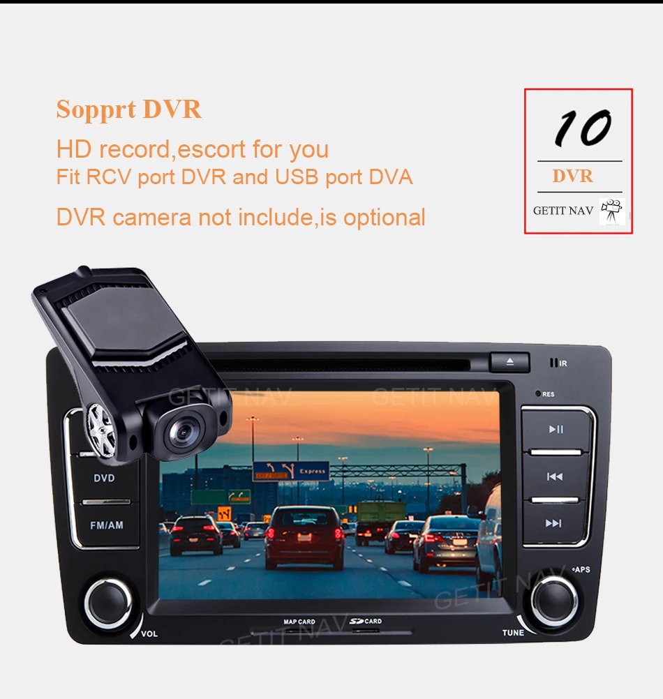 Discount DSP Android 9.0 Car DVD Multimedia Player For Skoda Octavia 2009-2013 A 5 WiFi BT Car Stereo Radio Head Unit GPS NAVI IPS Screen 12