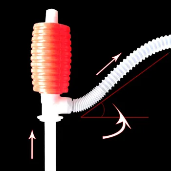 

Car Creative Hand Manual Gas Oil Water Liquid Transfer Pump Siphon Hose for Car Motorcyle Truck Car Liquid Pump ZK010