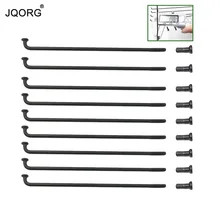 Спицы для велосипеда черного цвета материал 45# сталь диаметр 2,0 мм спицы для горного велосипеда j-изгиб равный диаметр для езды на велосипеде стальные провода