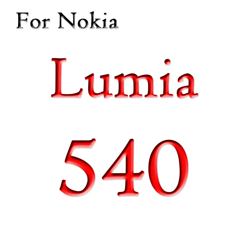 9 H закаленное Стекло защита экрана Флим Для Microsoft Nokia Lumia 1020 x 640XL X2 435 540 930 950 XL 530 730 550 650 1520 1320 - Цвет: Lumia 540