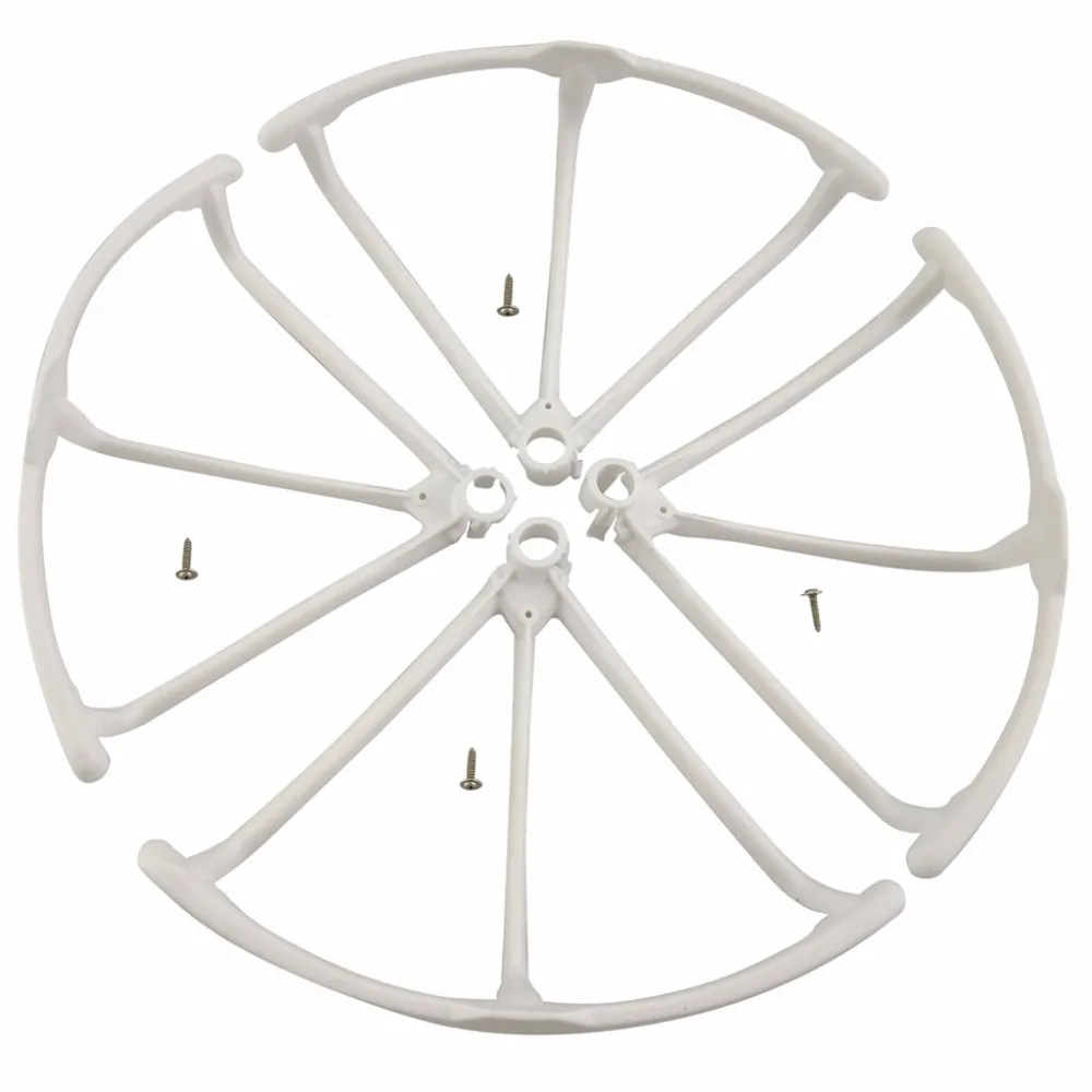 4 шт. защитное кольцо пропеллера для Hubsan X4 H502S H502E H502T H507A H216A белый вертолет на