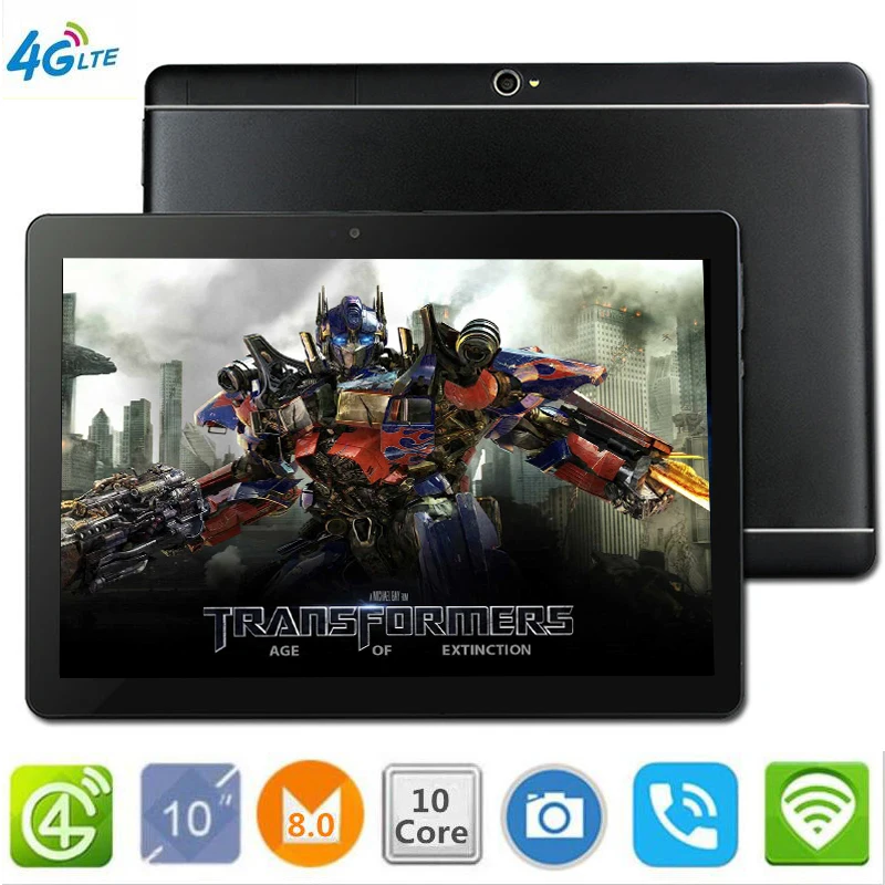 2019 Новый S109 Tablet 10,1 'WI-FI 10 Core 128 GB Встроенная память двойной Камера 8MP Android 8,0 Tablet PC 4G LTE gps bluetooth телефон MT6797