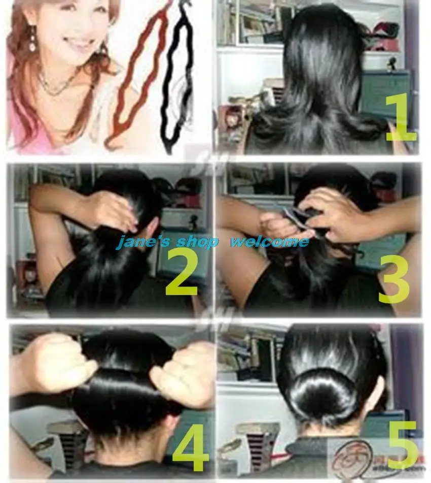10 шт./компл. аксессуары для укладки волос для девочек объем волос простые женские diy плетеные расческа для волос наборы Инструменты для укладки волос обслуживание