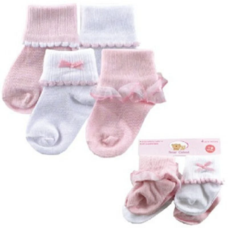 Near Cutest 4pair/lot Baby Socks Luvable Friends Next Children Newborn