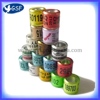 

Aluminium with Plastic Pigeon Ring
