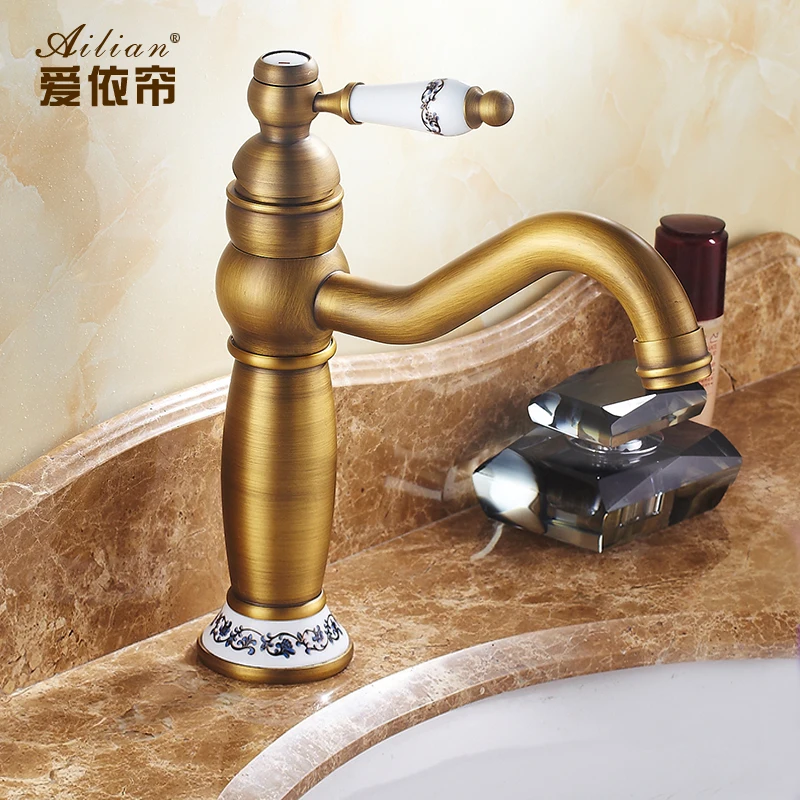 Palace Hotel bar Luxury decorated antique retro full copper faucet