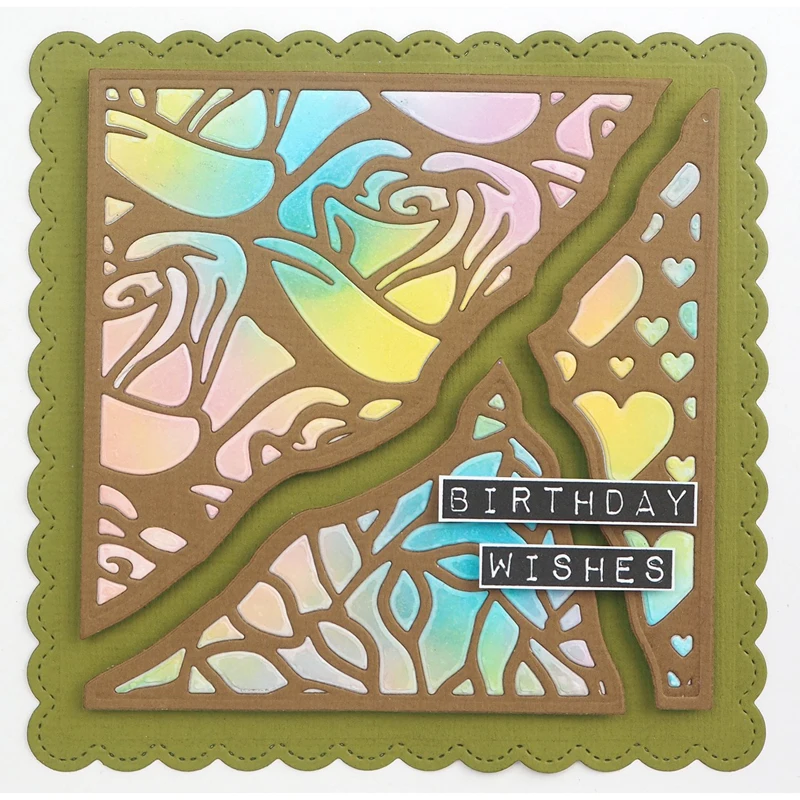 

Rose frame Metal Cutting Dies Stencils for DIY Scrapbooking Craft Paper Card Decorative Embossing Die Cuts