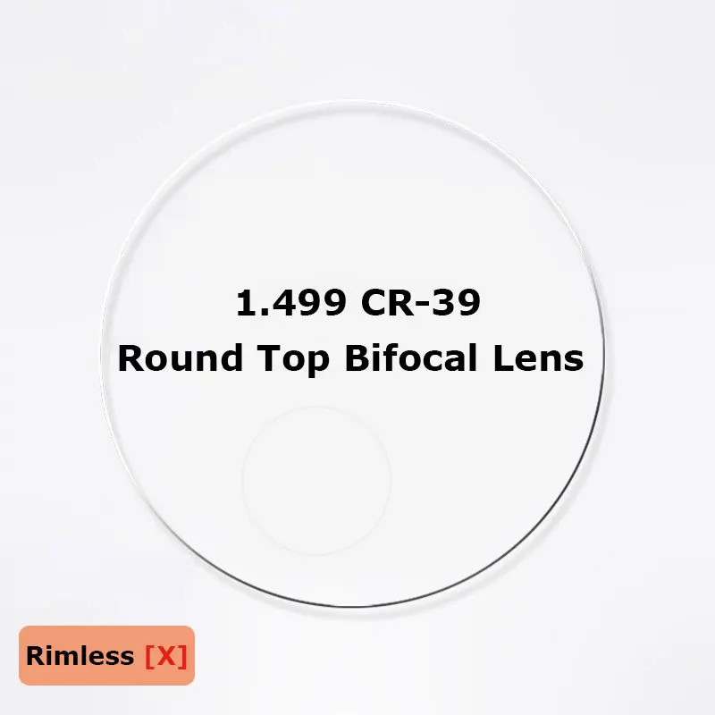 1,499 CR-39, плоские бифокальные очки по рецепту, оптические линзы, индивидуальные круглые бифокальные Оптические Линзы для очков, 2 шт