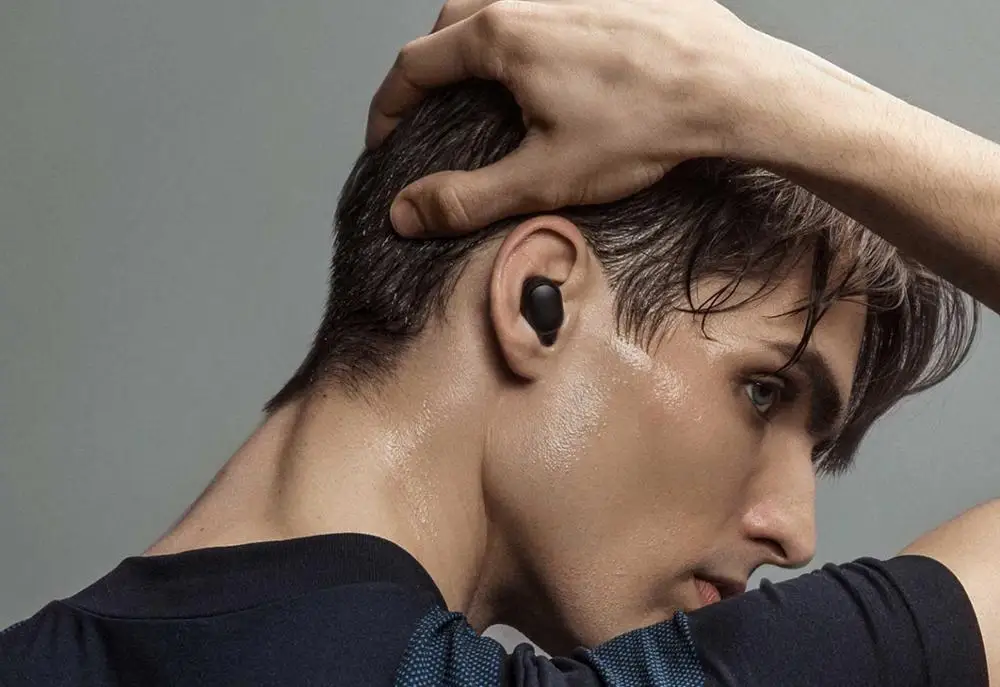 Xiaomi Redmi Airdots TWS Bluetooth наушники стерео бас BT 5,0 Eeadphones с микрофоном Handsfree наушники AI управление IPX4