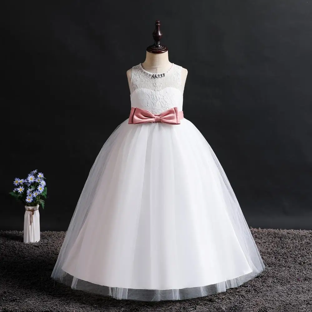 

New Princess Dresses Pure Butterfly Knot Dresses 61 Festival Ball Performance 3-12T Summer Show