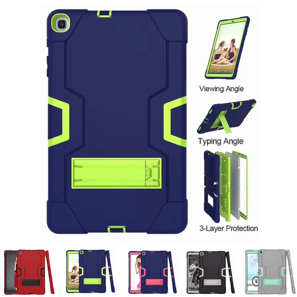 

Sleeve Bags Case For Samsung Galaxy Tab A 10.1 inch 2019 T510 T515 SM-T510 Tablet Shockproof Heavy Duty Stand Kids Safe Cover
