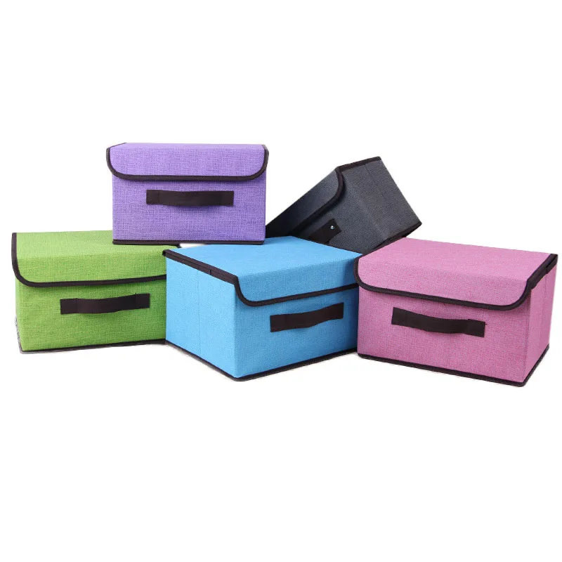 HHYUKIMI Brand Multifunction Non woven Covered Underwear Storage Box