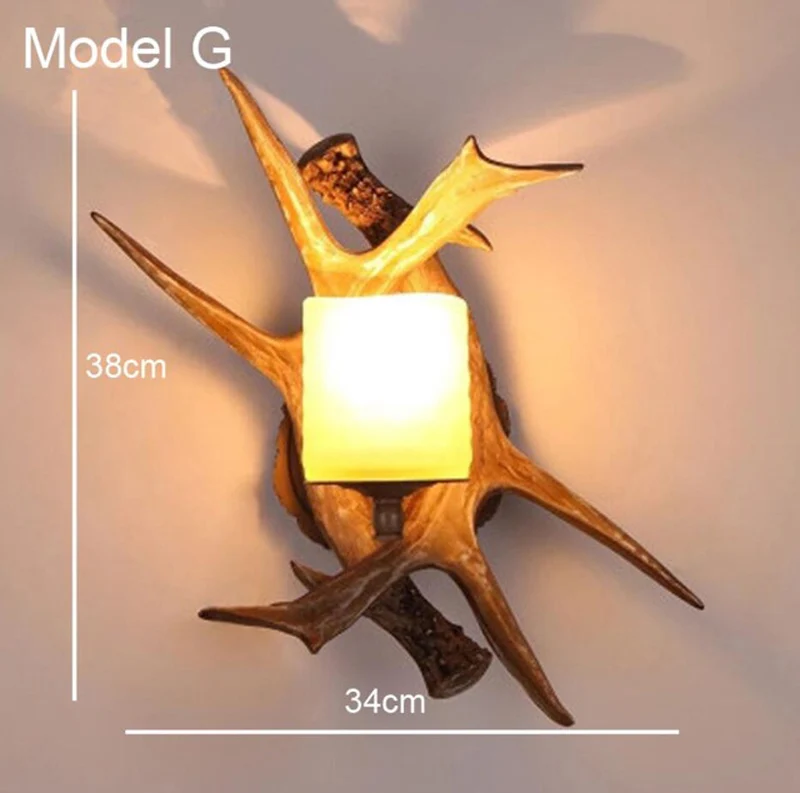 Wooden-feeling-resin-decorative-LED-wall-light-lamp-sconce-deer-horn-antler-retro-white-deer-wall.jpg_640x640 (9)