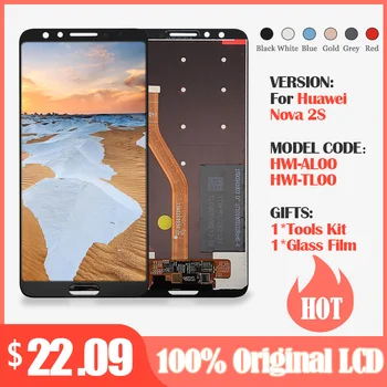 

6.0'' For Huawei nova 2s LCD Display +Touch Screen Digitizer Assembly Nova 2s HWI-AL00 HWI-TL00 Replacement For Huawei nova 2s