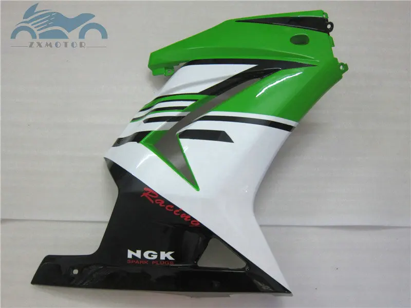 fitinject комплект обтекателей для Kawasaki Ninja 250R 2008- ZX250R спортивные дорожные Мотоциклы Обтекатели EX250 08-14 зеленые части