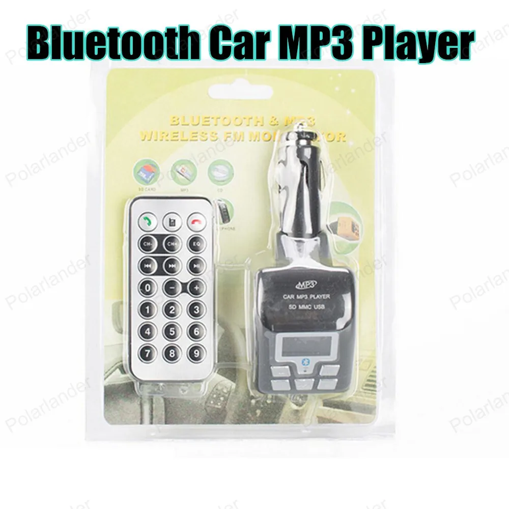 Универсальный беспроводной Bluetooth Hands free автомобильный комплект fm-передатчик mp3-плеер с аудио USB Автомобильное зарядное устройство