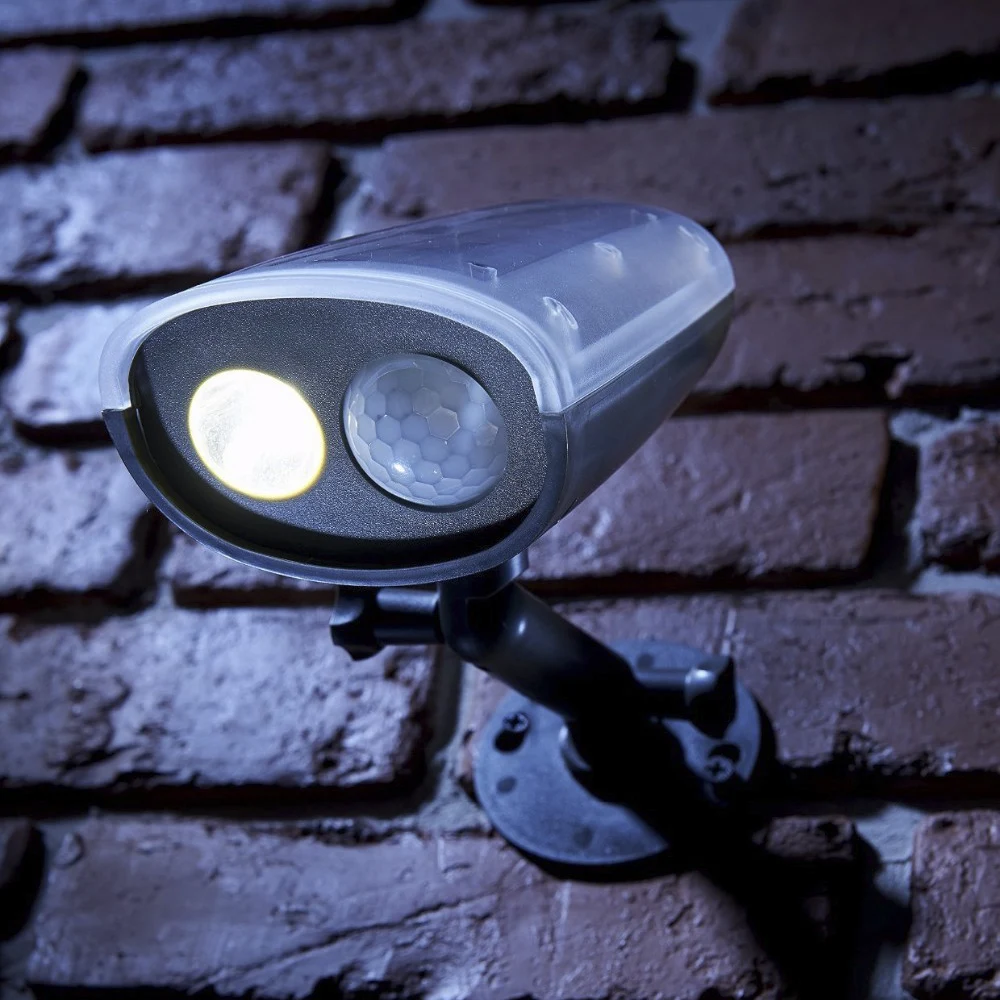 Светодиодный прожектор на солнечных батареях 3 Вт с датчиком движения|sensor light
