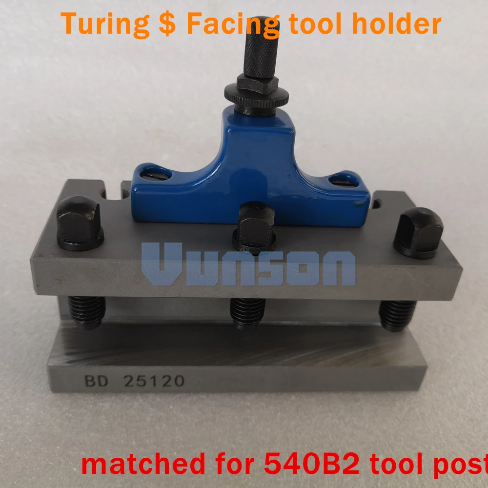 

540B2 BD25*120 European Style Turing and Facing tool holder for B2 type Lathe Swing Diameter 300~500mm Tool Post