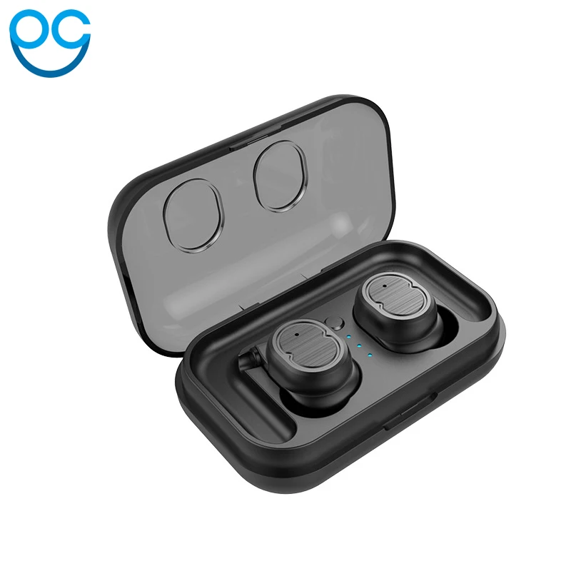

OGV Sports Bluetooth 5.0 Headset Binaural Calls Eabuds Earphone Wireless Headphone For iPhone7 8 Samsung Sony Xiaomi Huawei