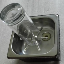 Столешница кувшин для крема-полоскания/Паровой кувшин для полоскания/стекловолокна/Диспенсер Для отпаривания кувшин с основанием