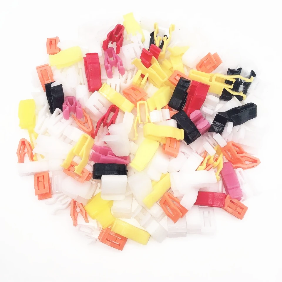 

200PCS Universal Mixed Auto Center Console Audio Panel DVD CD Plastic Fasteners Clips For All Cars Rivet