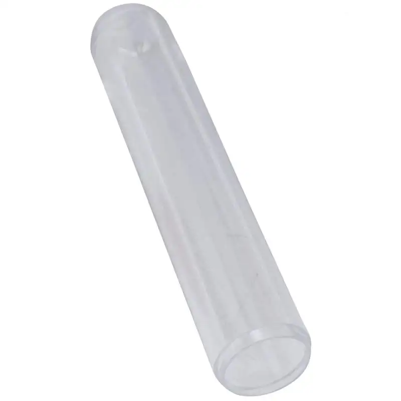 20 Pieces 60* 12mm Plastic Centrifuge Tube Plastic Test Tube with Screw Cap(Red